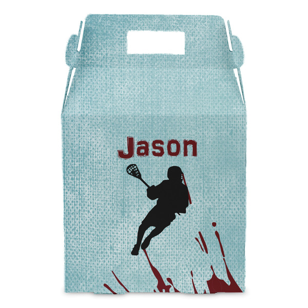 Lacrosse Gable Favor Box - Front