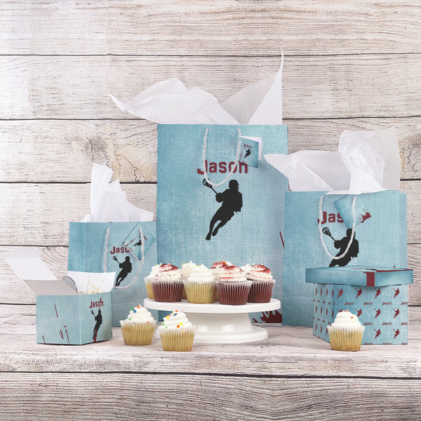 Lacrosse Gift Bags - In Context