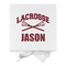 Lacrosse Gift Boxes with Magnetic Lid - White - Approval