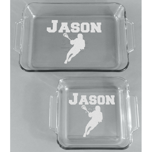 Lacrosse Glass Baking Dish Set - FRONT