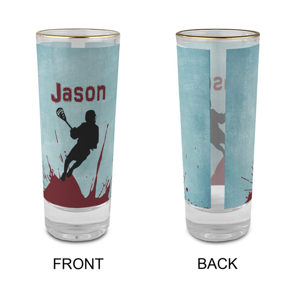 Lacrosse Glass Shot Glass - 2 oz - Single - APPROVAL