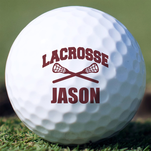 Custom Lacrosse Golf Balls (Personalized)