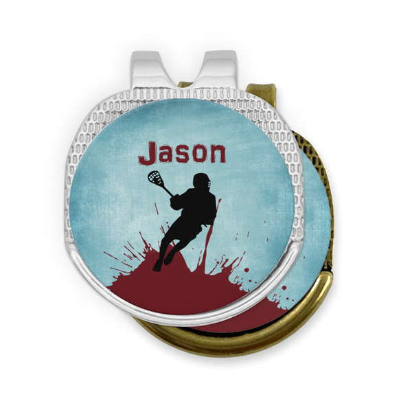 Lacrosse Golf Ball Marker Hat Clip - PARENT/MAIN