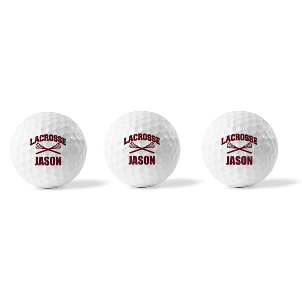 Lacrosse Golf Balls - Generic - Set of 3 - APPROVAL