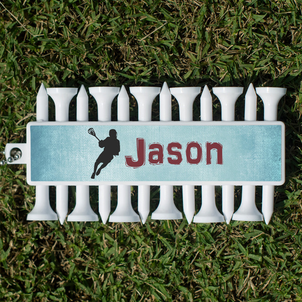 Custom Lacrosse Golf Tees & Ball Markers Set (Personalized)
