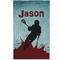Lacrosse Golf Towel (Personalized) - APPROVAL (Small Full Print)