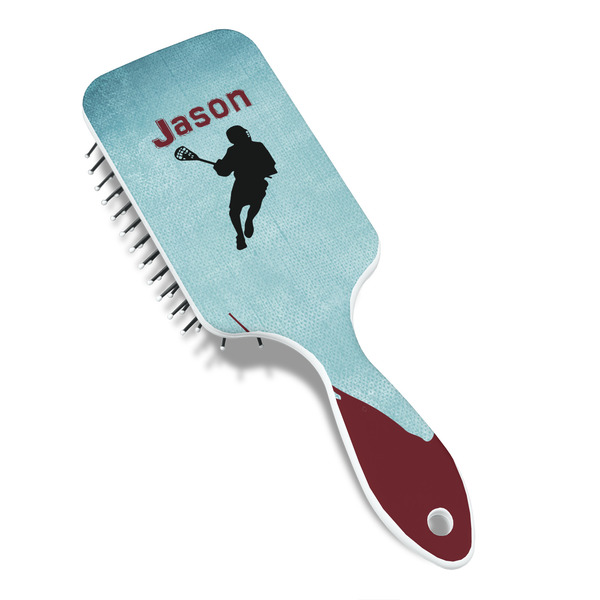 Lacrosse Hair Brush - Angle View