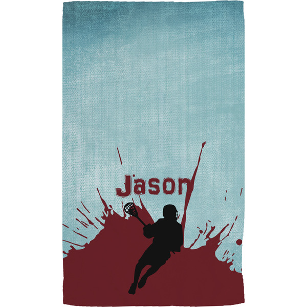 Lacrosse Hand Towel (Personalized) Full