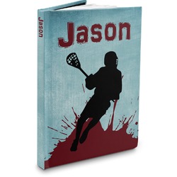 Lacrosse Hardbound Journal - 7.25" x 10" (Personalized)