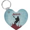 Lacrosse Heart Keychain (Personalized)