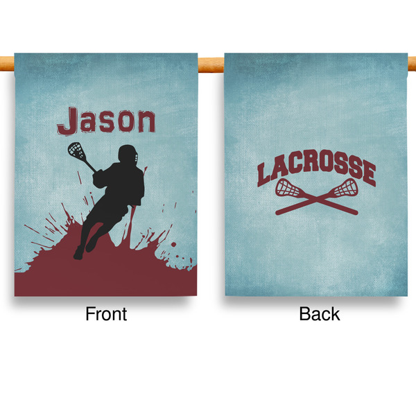 Lacrosse House Flags - Double Sided - APPROVAL