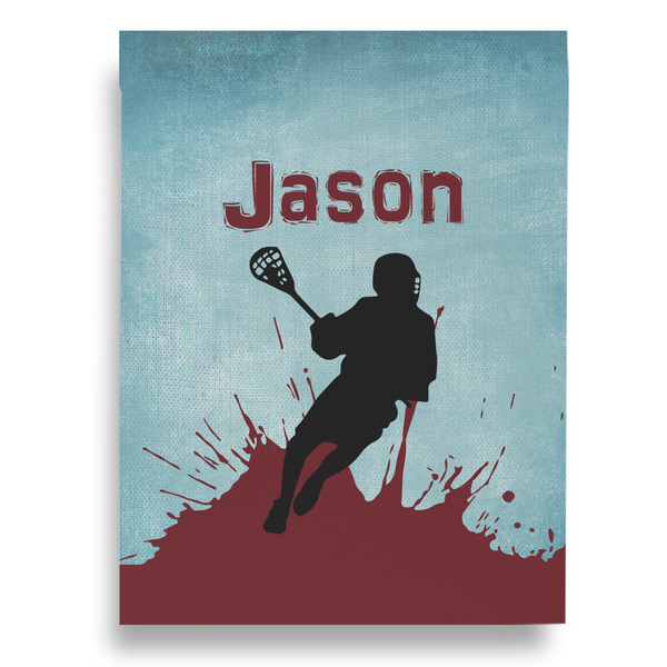 Lacrosse House Flags - Single Sided - FRONT