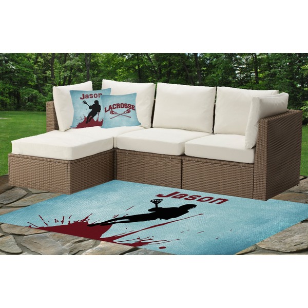 Lacrosse Indoor / Outdoor Rug & Cushions