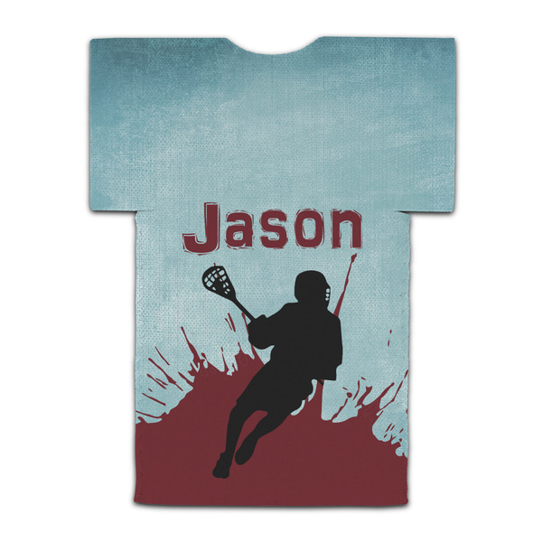 Lacrosse Jersey Bottle Cooler - BACK (flat)