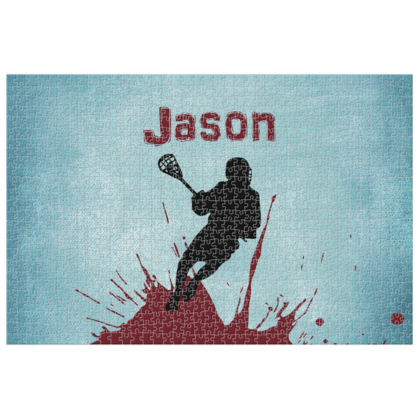 Custom Lacrosse 1014 pc Jigsaw Puzzle (Personalized)