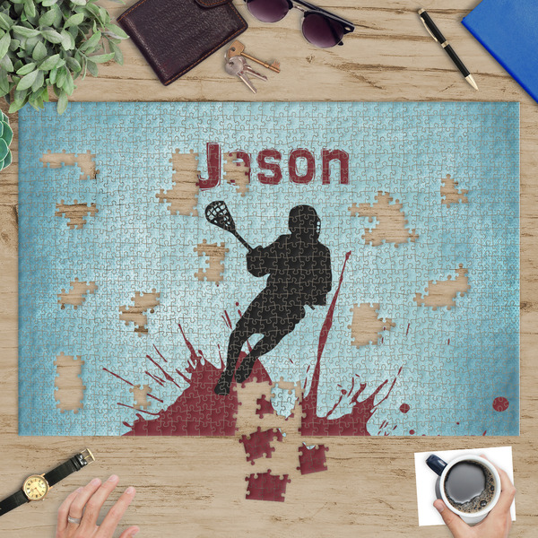 Lacrosse Jigsaw Puzzle 1014 Piece - In Context
