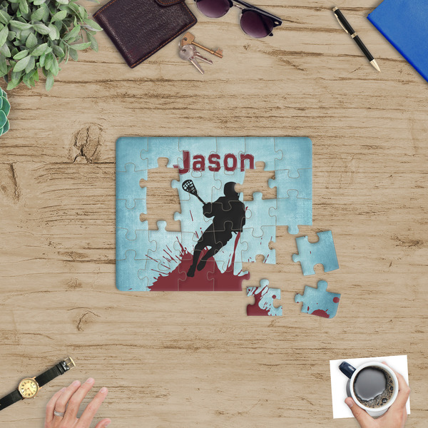 Lacrosse Jigsaw Puzzle 30 Piece - In Context