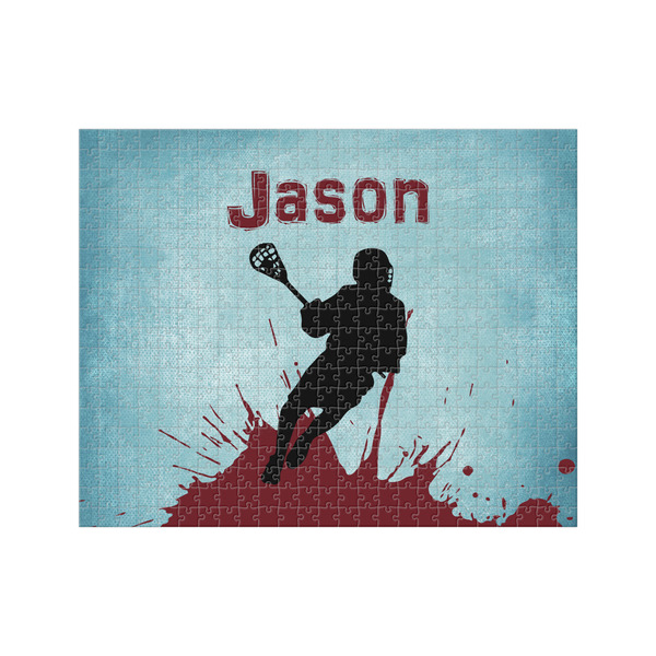 Custom Lacrosse 500 pc Jigsaw Puzzle (Personalized)