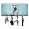 Lacrosse Key Hanger w/ 4 Hooks & Keys