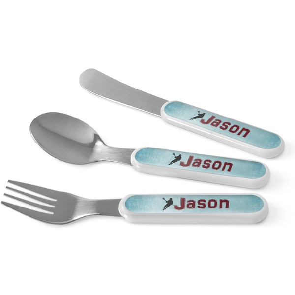 Custom Lacrosse Kid's Flatware (Personalized)