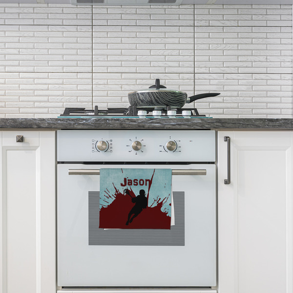 Lacrosse Kitchen Towel - Poly Cotton - Lifestyle