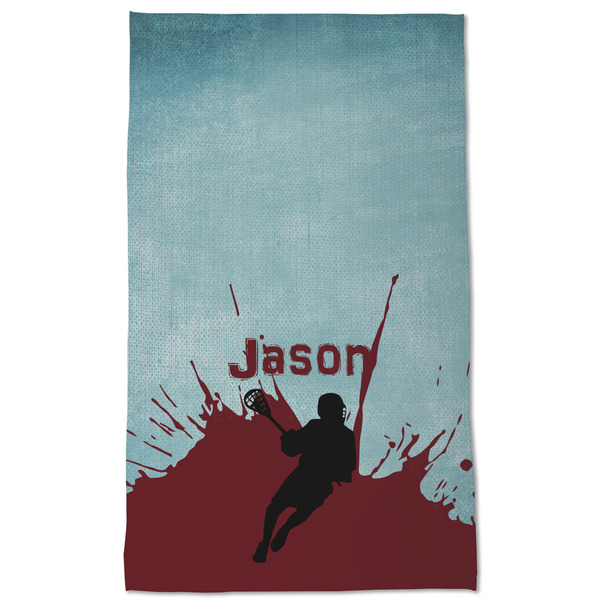 Lacrosse Kitchen Towel - Poly Cotton - Full Front