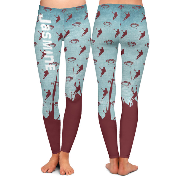 Lacrosse Ladies Leggings - Front and Back