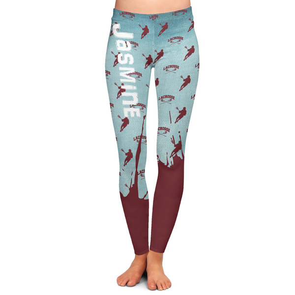Custom Lacrosse Ladies Leggings - Extra Small (Personalized)