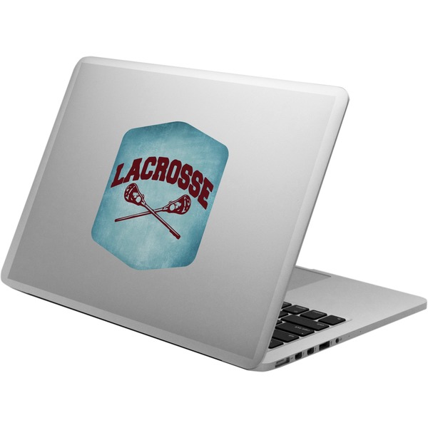 Custom Lacrosse Laptop Decal