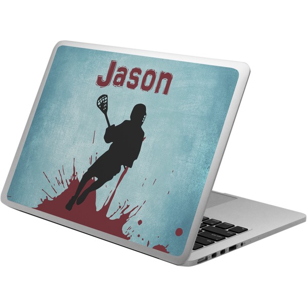 Custom Lacrosse Laptop Skin - Custom Sized (Personalized)