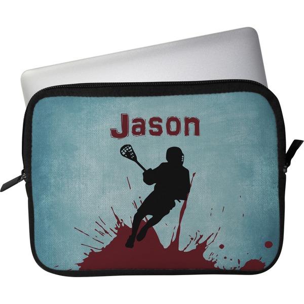 Custom Lacrosse Laptop Sleeve / Case - 15" (Personalized)