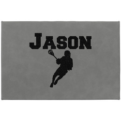 Lacrosse Large Gift Box w/ Engraved Leather Lid (Personalized)