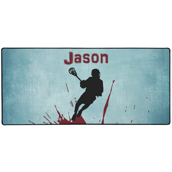 Custom Lacrosse 3XL Gaming Mouse Pad - 35" x 16" (Personalized)