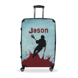 Lacrosse Suitcase - 28" Large - Checked w/ Name or Text