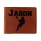 Lacrosse Leatherette Bifold Wallet (Personalized)