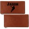 Lacrosse Leather Checkbook Holder Front and Back Single Sided - Apvl
