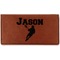 Lacrosse Leatherette Checkbook Holder (Personalized)