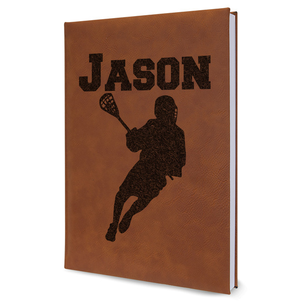 Custom Lacrosse Leather Sketchbook (Personalized)