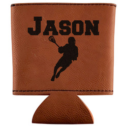 Lacrosse Leatherette Can Sleeve (Personalized)