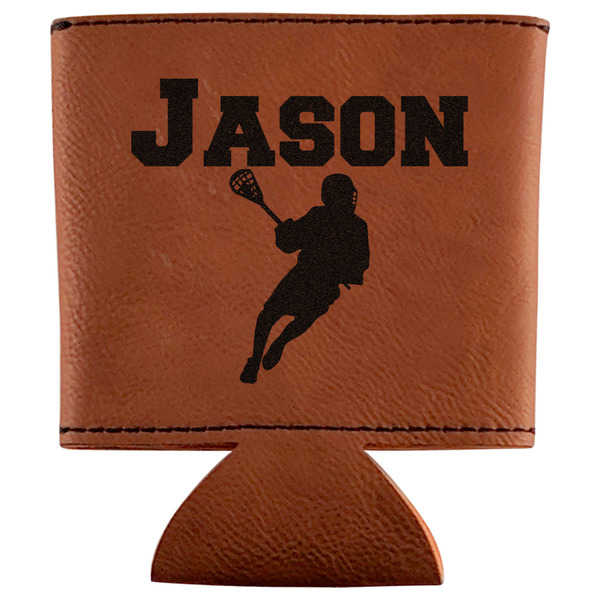 Custom Lacrosse Leatherette Can Sleeve (Personalized)