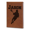 Lacrosse Leatherette Journals - Large - Double Sided - Angled View