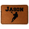 Lacrosse Leatherette Patches - Rectangle