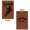 Lacrosse Leatherette Sketchbooks - Small - Double Sided - Front & Back View