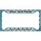 Lacrosse License Plate Frame - Style A