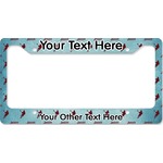 Lacrosse License Plate Frame - Style B (Personalized)