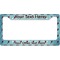 Lacrosse License Plate Frame - Style B (Personalized)