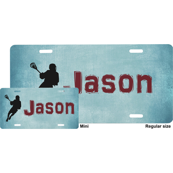 Lacrosse License Plate (Sizes)