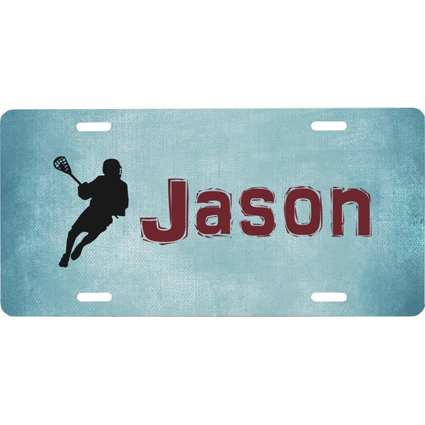 Custom Lacrosse Front License Plate (Personalized)