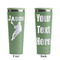Lacrosse Light Green RTIC Everyday Tumbler - 28 oz. - Front and Back