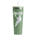 Lacrosse RTIC Everyday Tumbler with Straw - 28oz - Light Green - Single-Sided (Personalized)